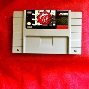 1993 Super Nintendo NBA JAM Game